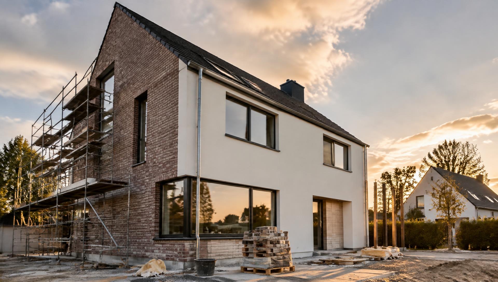 Modern house renovation project completed by NIVA BUILDING